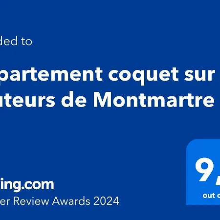 Appartement Coquet Sur Les Hauteurs De Montmartre Paris